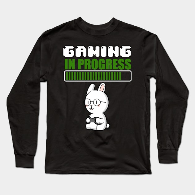 Gaming In Progress Long Sleeve T-Shirt by My Tribe Apparel